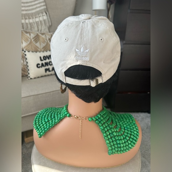 ✨NEW Adidas Light khaki Cap with White Emblem - Picture 5 of 7